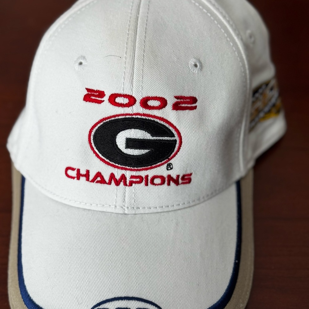 Official 2002 University of Georgia SEC Champions Hat